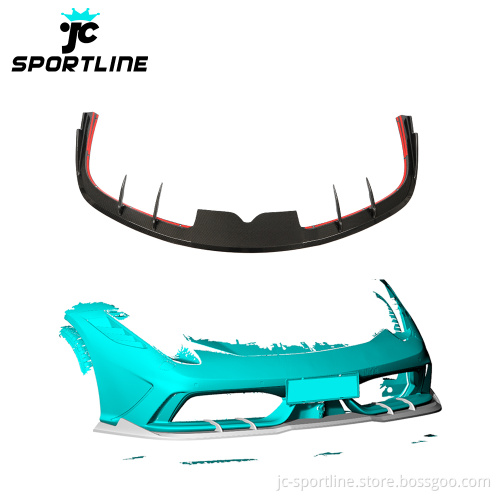 Carbon Fiber Front Lip Spoiler for Ferrari 458 Speciale Coupe 14-15